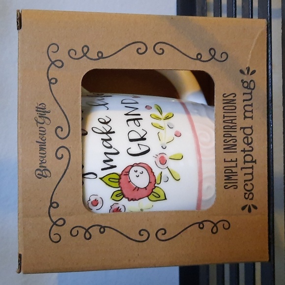 Coffee Tea Cup Mug Grandkids Make Life Grand Grandma Gift Present NIB - Picture 4 of 4